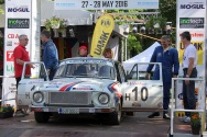Rallye Český Krumlov: Dojezd historiků do cíle